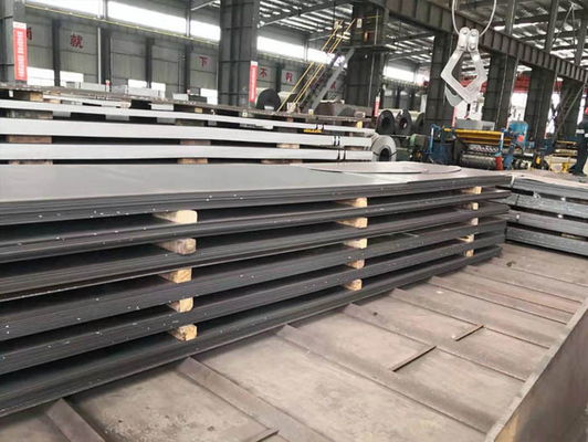 Polsterte gegießte Legierungsstahlplatte ASTM JIS DIN Standardbreite Stahlplatte 1200 mm - 2500 mm
